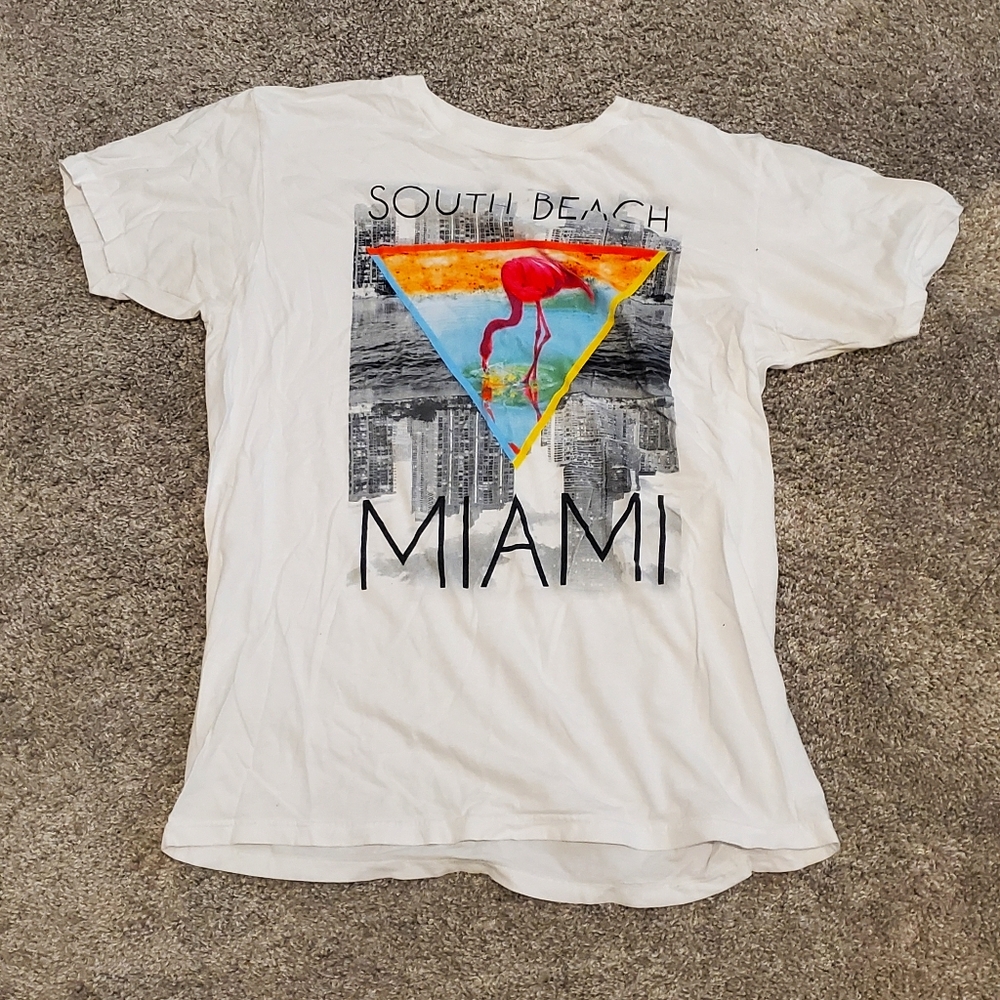 South Beach Miami T Shirt (L)